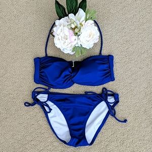 Victoria Secret Blue Bikini Set